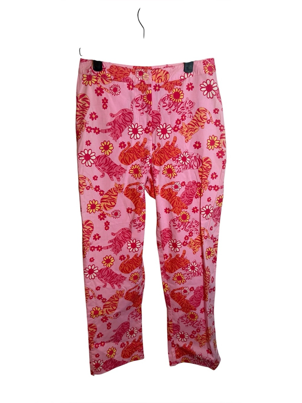 NWT Lilly Pulitzer Vintage Tango Tiger Capri Pants